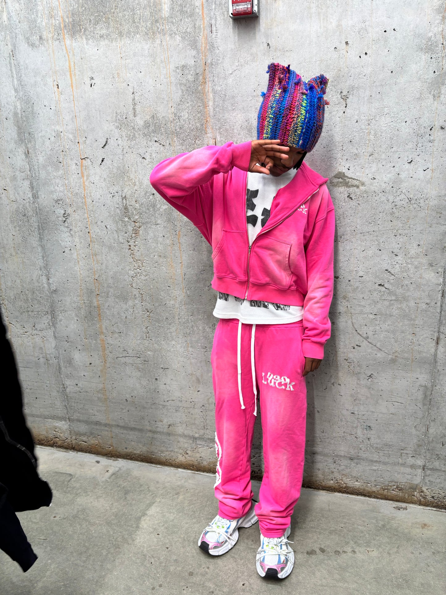 Luck in pink!(Sweats)
