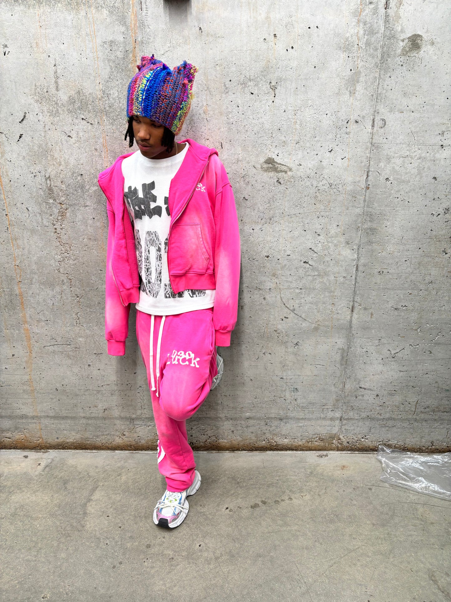 Luck in pink!(Sweats)